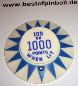 Bumperkappe blue sun - blue 100 or 1000 Points when lit
